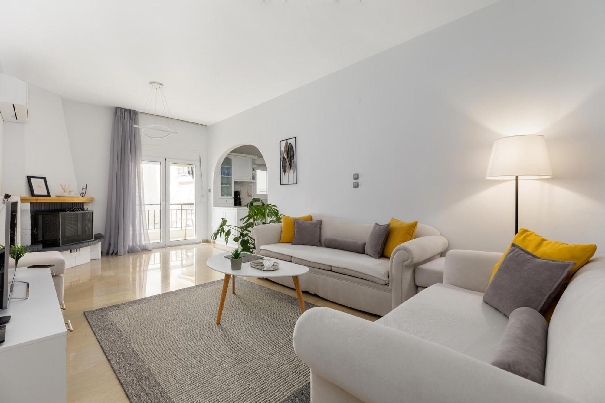 53 Central Luxury Apartment Kalamaria Thessaloníki Ngoại thất bức ảnh
