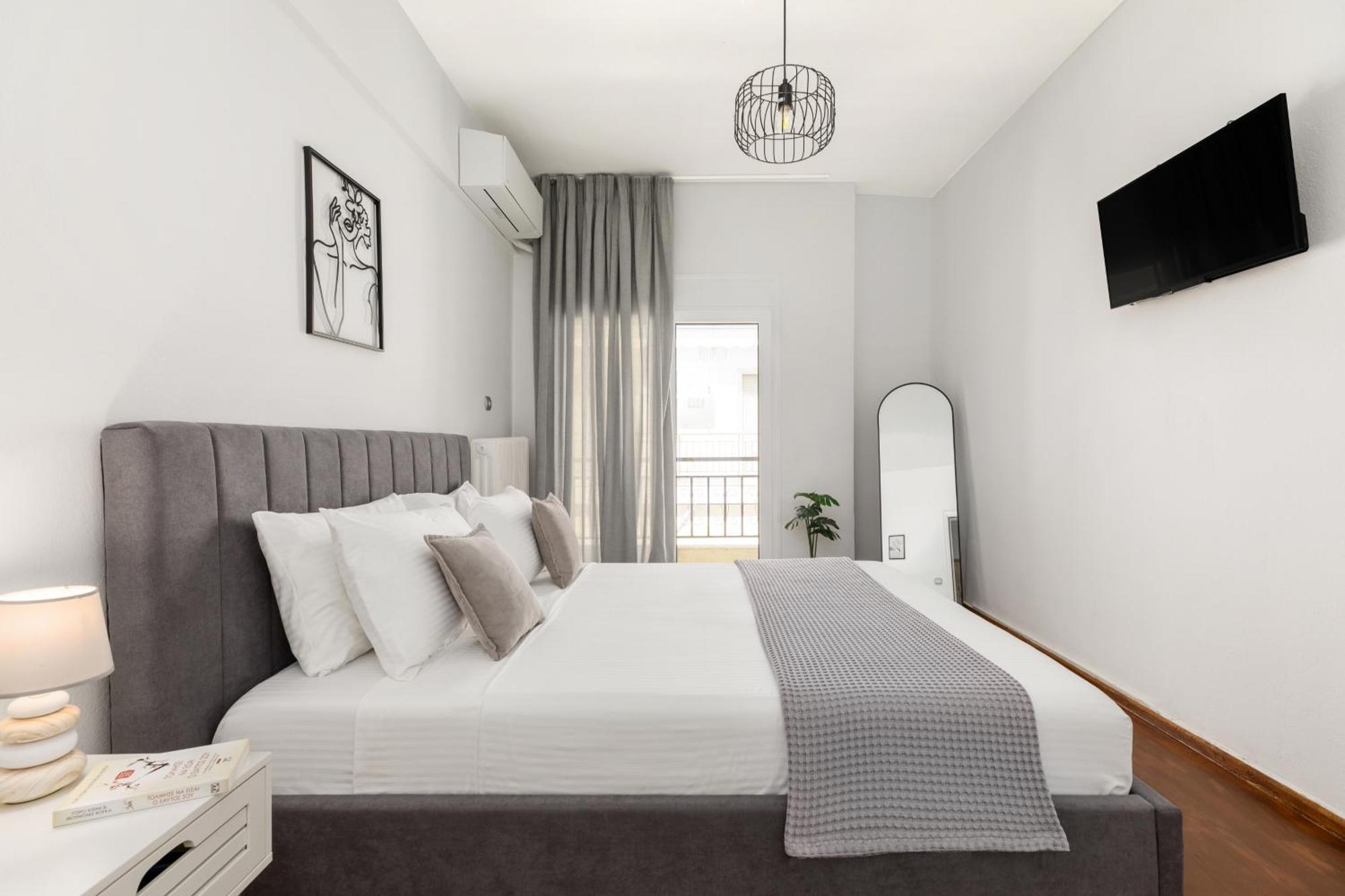 53 Central Luxury Apartment Kalamaria Thessaloníki Ngoại thất bức ảnh